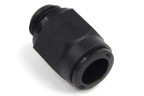 10mm G1/4 Steckanschluss - schwarz kunststoff