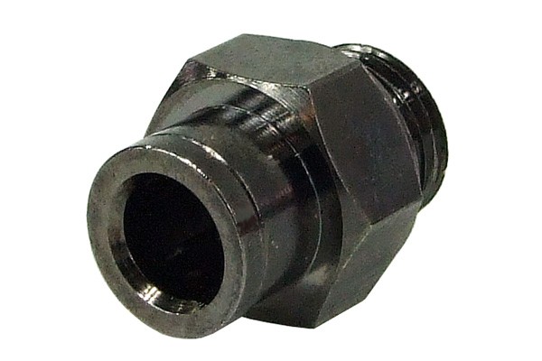 8mm G1/4 Steckanschluss - black nickel