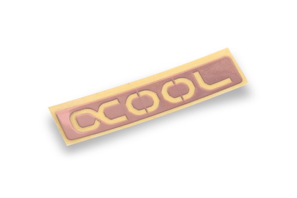 Alphacool Sticker 45x10mm - Shiny Copper