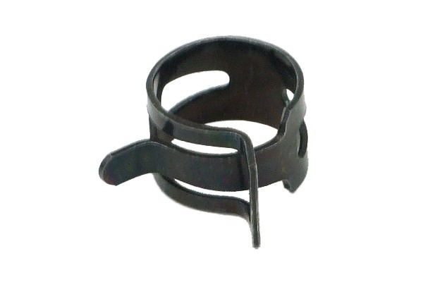 Schlauchschelle Federband 17,5 - 18,5mm schwarz