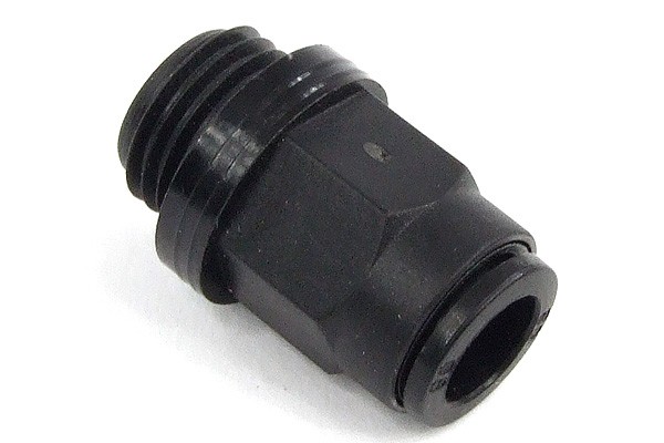 8mm G1/4 Steckanschluss - schwarz kunststoff
