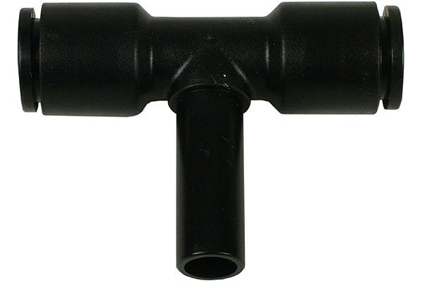 Plugin T-Steckanschluss 10mm Schwarz