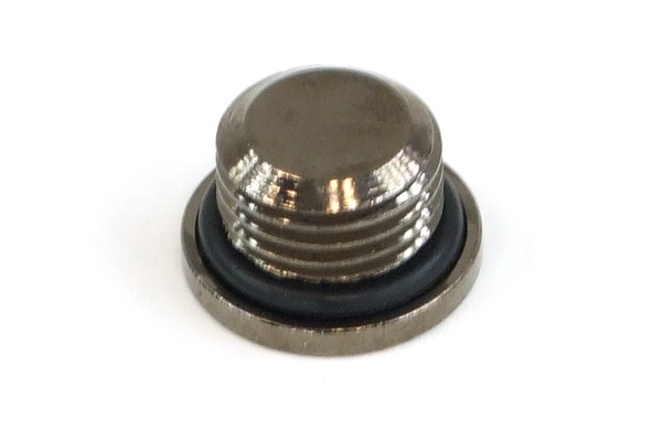 Verschlussschraube G1/4 Zoll - black nickel