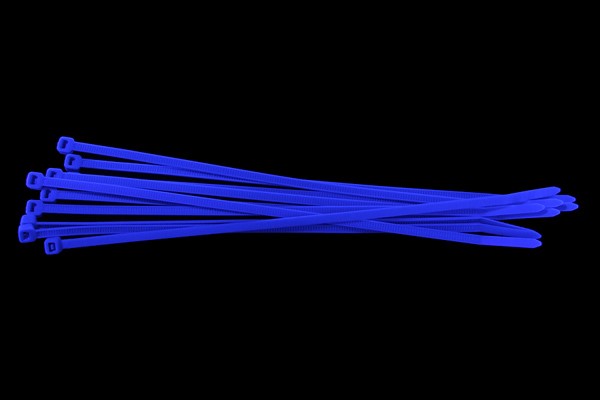 Kabelbinder UV-aktiv blau 3,6x200mm 10St.